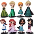 thumbnail image 2 of Disney's Hand-Made Frozen Princess Aisha Ann Kawaii Big Eyes Princess Variety Little Beauty Character Action Figure Fivean unisex, 2 of 2