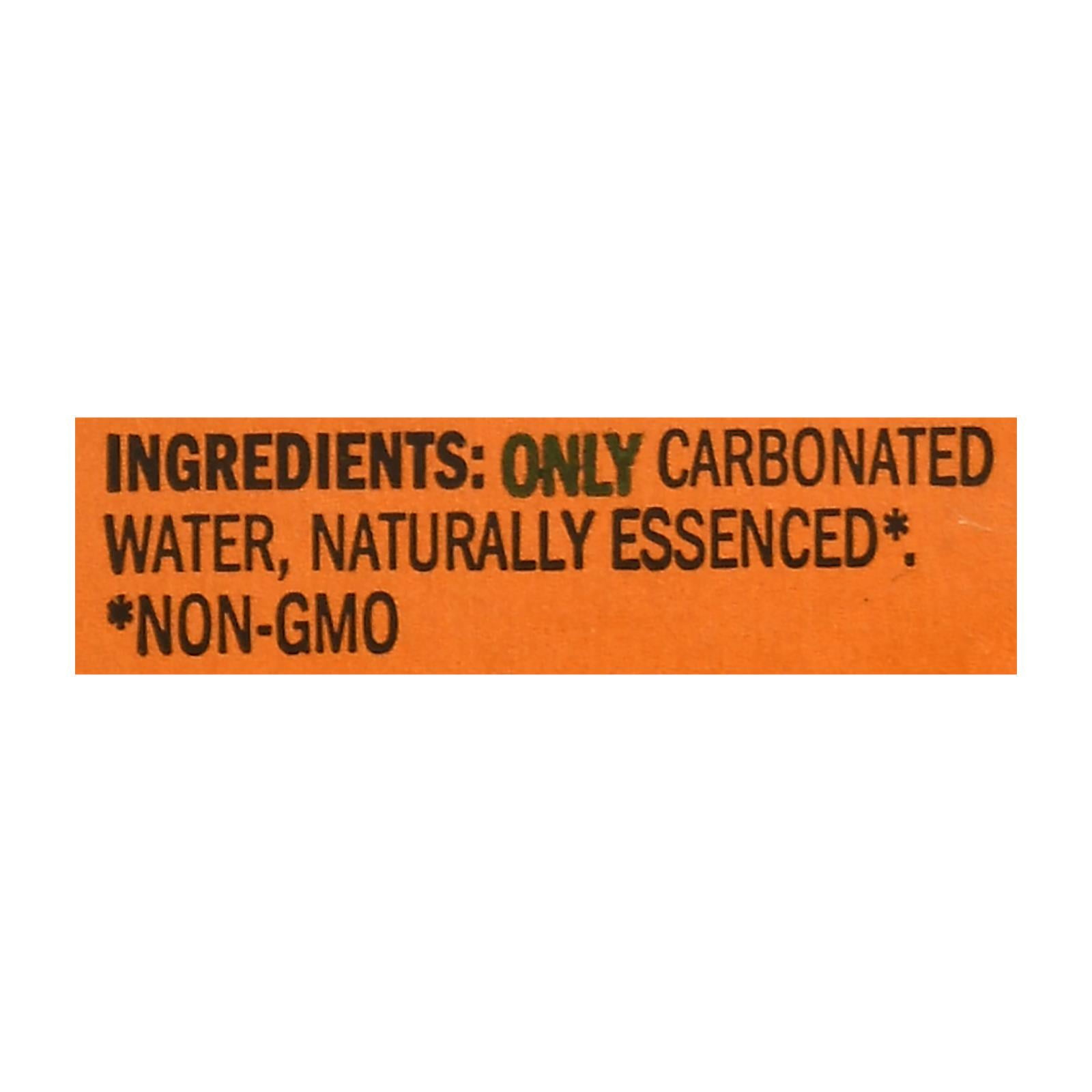 Lacroix Sparkling Water  Orange - Case of 2 - 12/12 fl oz
