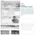 thumbnail image 4 of GOOHOCHY 1 caja de almacenamiento de alimentos para refrigerador, caja de huevos de doble capa, caja de drenaje para verduras y frutas, 4 of 8