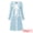 Light Blue, variant on DARING DIVA Women's Elegant A-Line Contrast Color V Neck Dress S Black
