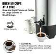 thumbnail image 3 of KFFKFF Commercial Coffee Urn 50 Cup Stainless Steel Coffee Dispenser Fast Brew, 3 of 9