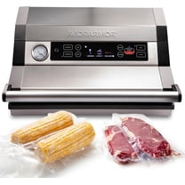 Avid Armor A420 Vacuum Sealer, Heavy-Duty Stainless Steel, Built-In Bag Cutter & Roll Storage, Accessory Port, Includes Starter Roll