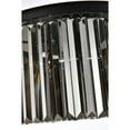 thumbnail image 6 of Sydney 8 light Matte Black Chandelier Silver Shade (Grey) Royal Cut Crystal, 6 of 9
