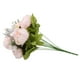 thumbnail image 4 of Flor de flores de seda artificial con forma de ramo de peonías, decoración vintage para el hogar, 4 of 6