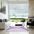 thumbnail image 6 of Ahgly Company Indoor Rectangle Patterned Rich Lilac Purple Area Rugs, 2' x 4', 6 of 6