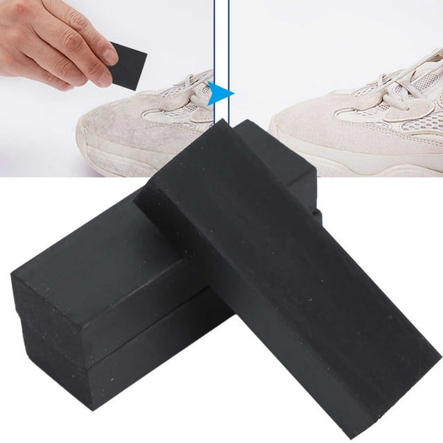Limpiador De Gamuza, Borrador De Manchas Y Marcas De 3 Piezas Nubuck De Goma Fácil De Operar Para Zapatos/botas/bolsos