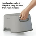 thumbnail image 4 of OXO Tot Anti-Slip Step Stool, Drizzle, Supports Up to 200 lbs, Toddler & Kids Use, 4 of 5