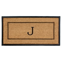 The General Monogram Doormat, 24" x 48", Letter J