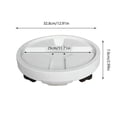 thumbnail image 2 of Soucoupe pour Plantes avec Roulettes pour Intérieur Extérieur Support de Jardinière Chariot, 2 of 7