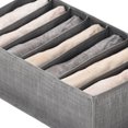 thumbnail image 2 of Divisor de ropa Caja de almacenamiento Armario Cajón Ropa interior Calcetines Organizador (A), 2 of 6