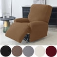 thumbnail image 2 of Vacemry Under $5 Elastic Sofa Cover, Thick Warm All Coverage Chair Slipcover, Non-Slip Recliner Cover for Home with Pets, Stretchable Furniture Protector, 2 of 9