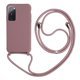 thumbnail image 1 of Funda de silicona con cordón cruzado para Samsung Galaxy, funda de Color caramelo para Samsung Galaxy S23 S22 S21 S20 FE Note 20 Ultra 10 S10 S9 S8 Plus S10E Fivean unisex, 1 of 2