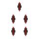 thumbnail image 1 of Soidarity Luces traseras de bicicleta LED USB Bicicleta Camping Lámpara trasera Accesorios de supervivencia Rojo 5Conjunto, 1 of 6