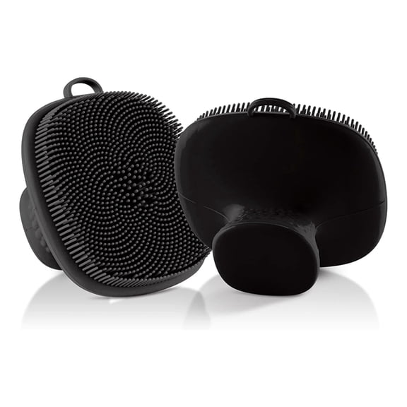 2PCS Face Scrubber Silicone Face Scrubber for Men Cleansing Brush Silicone Face Wash Brush for Cleansing