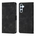 thumbnail image 2 of Compatible with Samsung Galaxy A54 5G Classic Embossed PU Leather Case with Card Holder Shockproof Cover, 2 of 5
