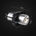 thumbnail image 4 of Angel Eyes White 2 PCS Marker for E90 6W Ring Light Bulb Car Light, 4 of 6