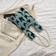 thumbnail image 5 of Bolso De Hombro Bandolera Transpirable Mariposa Durable Perla Cadena Dama Fiesta (Azul), 5 of 6