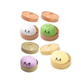 thumbnail image 2 of 4PCS Dumpling Squishy Toys, Slow Rising Stress Cube Sensory Toys, Super Solid Squish Cube Sensory Toys for All Ages, Birthday Gifts Party Favors Easter Basket Stuffers, 2 of 7