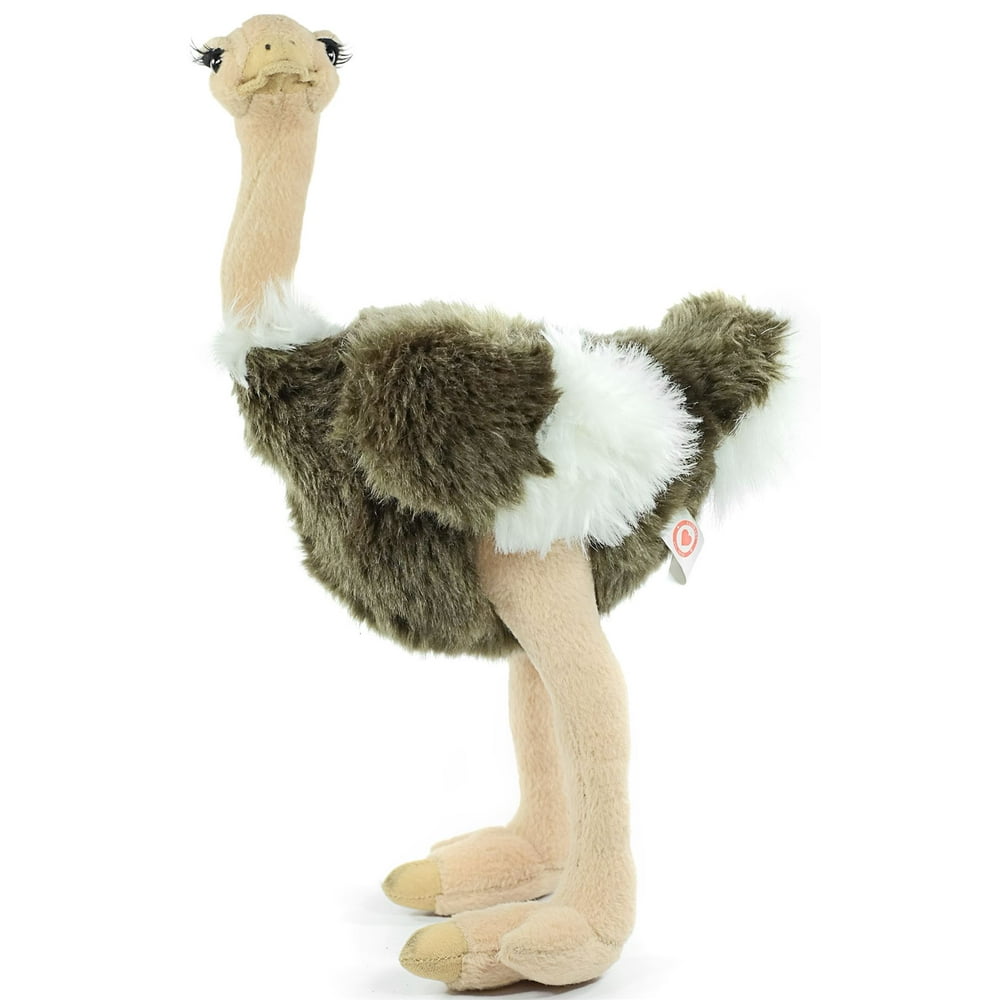 Ola the Ostrich 14 Inch Realistic Looking Stuffed Animal Plush By