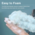 thumbnail image 6 of Loofah Sponge Back Scrubber - Mesh Brush/Body Back/Shower Brush - Men & Women Long Handled Exfoliating Bath & Shower Body Brush - Handheld Luffa Pouf for Body, Face Washing - Spa Wash Lufa, 6 of 12