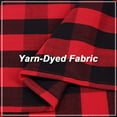 thumbnail image 5 of GymChoice Cafe Curtains,Buffalo Plaid Gingham Check Short Tier Curtains for Kitchen Bathroom Window Curtain for Bathroom or Kitchen Curtains, 5 of 8
