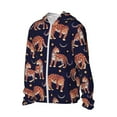 thumbnail image 2 of Haiem Leopard Print UPF 50+ Fishing Shirts for Men Long Sleeve UV Sun Protection Hoodie Non-Mask Outdoor Hiking Shirts, 2 of 9