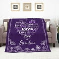 thumbnail image 3 of Yibo Love Gift for Mother's Day Birthday Blanket Gifts Blanket Flannel Soft and Comfortable Anti-static Bed Sofa Blanket, 3 of 5