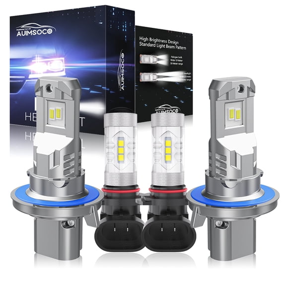 For Ford F-150 2004-2014 9008 H11 LED Headlight Kit Bulbs High Low Beam Fog Light Super Bright Cool White
