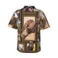 thumbnail image 4 of Greyhound Dog Men'S 3d Print Casual Button Down Shirts, Novelty Hawaiian Short Sleeves L, 4 of 7