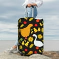 thumbnail image 3 of Lsque Farm Goose Printed Luggage Cover, Travel Luggage Protector,Scratch and Dirt Resistant, Fits 18-32 Inch Luggage - Small, 3 of 9