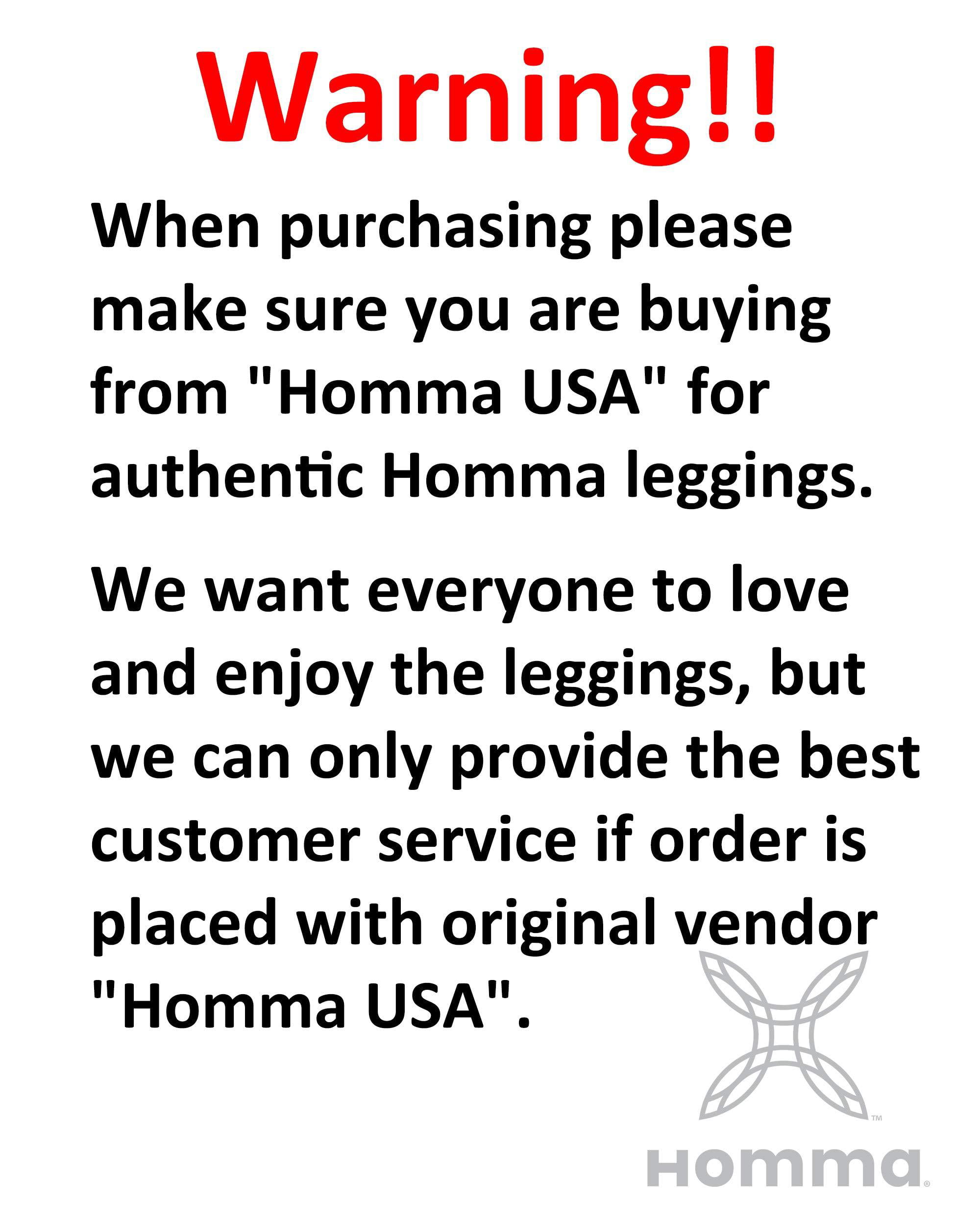 Homma Premium Thick High Waist Tummy Compression Slimming Leggings Large  Navy 