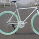 thumbnail image 5 of 1 Pieza Cadena de Bicicleta Única Revestimiento Anti óxido Ciclismo Equipo Blanco Macarena Cadena de bicicleta de una velocidad, 5 of 8
