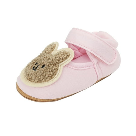 

XINSHIDE Shoes Infant Baby Girls Boys Cute Rabbit Pattern Toddler Shoes Indoor Shoes Cartoon Baby Shoes Casual Baby Shoes