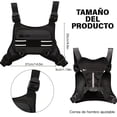 thumbnail image 3 of Bolsa de Pecho Impermeable Multiusos con Soporte para Teléfono y Almacenamiento para Hombre, 3 of 7