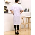 thumbnail image 4 of White Short Sleeve Health Nurse Medical Laboratory Lab Coat Unisex, 4 of 4