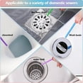 thumbnail image 5 of 72pcs Drain Sticks Drain Cleaner Sticks Drain Sink Deodorizer Sticks Keep Your Drain Pipes Clear Keep Clogs for Kitchen Bathroom Toilet (6 Color), 5 of 8