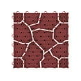 thumbnail image 3 of Pure Garden 6-Pack Polypropylene Interlocking Deck Tiles for Outdoors (Red), 3 of 8