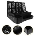 thumbnail image 4 of UPGRATOR Flip File Organizer for Desk Black Document Storage for Study 1 Set, 4 of 8
