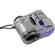 thumbnail image 1 of Lupa de mano 60X Mini microscopio de mano Lupa Detector de moneda portátil Joyero Lupa Gafas con luz UV (Color: Plata) (Plata), 1 of 4