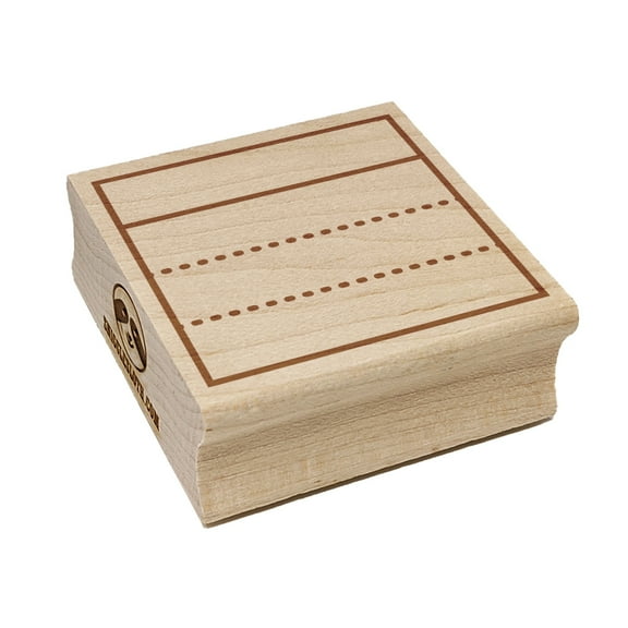 Journaling Framework Block Square Rubber Stamp Stamping Scrapbooking Crafting - Small 1.25in