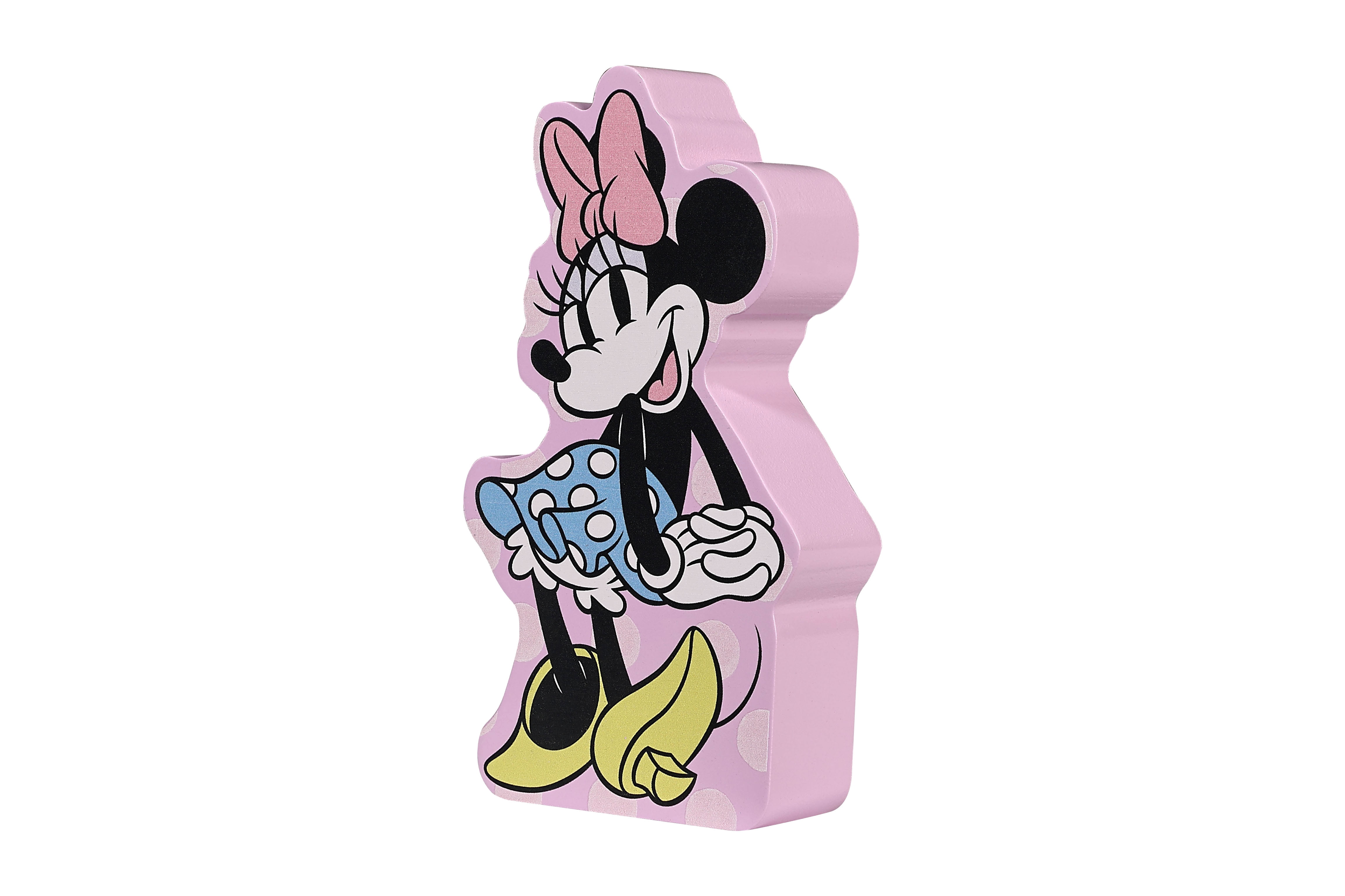 (2 pack) Disney Minnie Mouse Die-Cut MDF Block by POP Creations