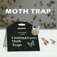 thumbnail image 4 of ACDANC Trap Pantry Clothes Moth Traps Sticky Glue Traps for Effective Clothes Moth Control Eco-friendly Odorless Safe to Use Professional-grade for Closet, 4 of 7