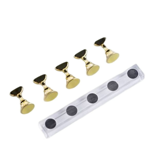 Wweixi 6 Pieces Nail Practice Stands Nail Tips Holders Set Training