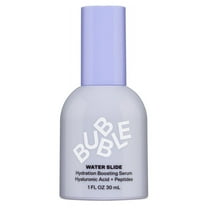 Bubble Skincare Water Slide Hydration Boosting Facial Serum, Hyaluronic Acid and Peptides, Everyday Care, All Skin Types 1 fl oz / 30ml