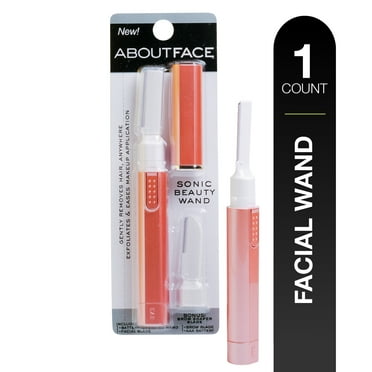 About Face Sonic Beauty Wand, Electric Facial Hair Remover