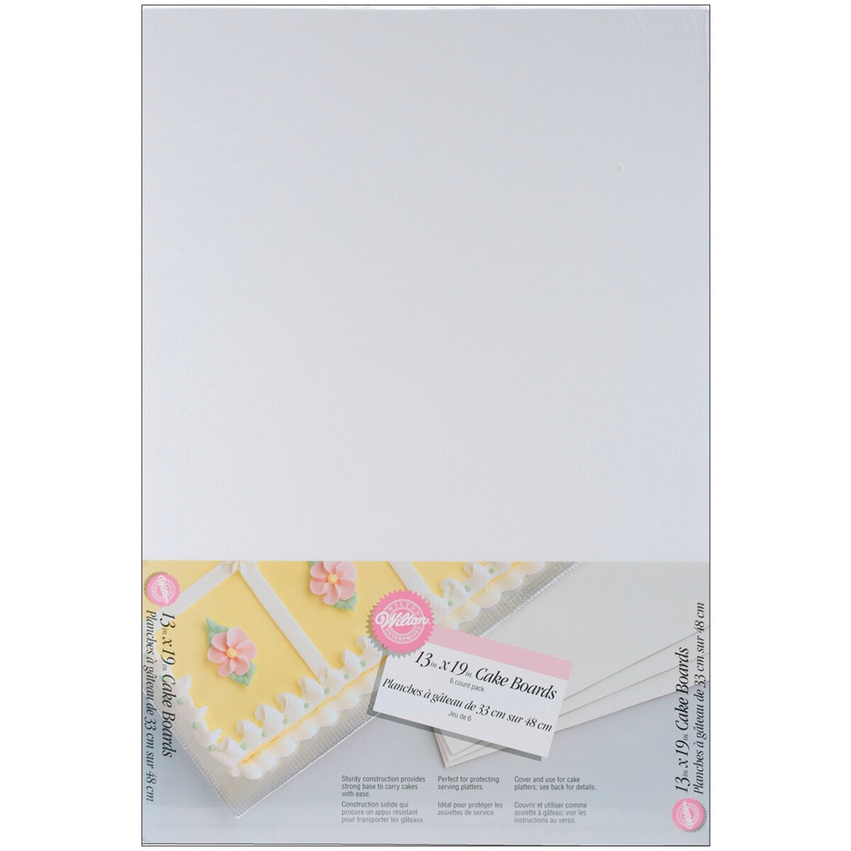 Wilton Cake Board/ Platter, 19 x 13 in. Rectangle, 6 ct. - image 2 of 2