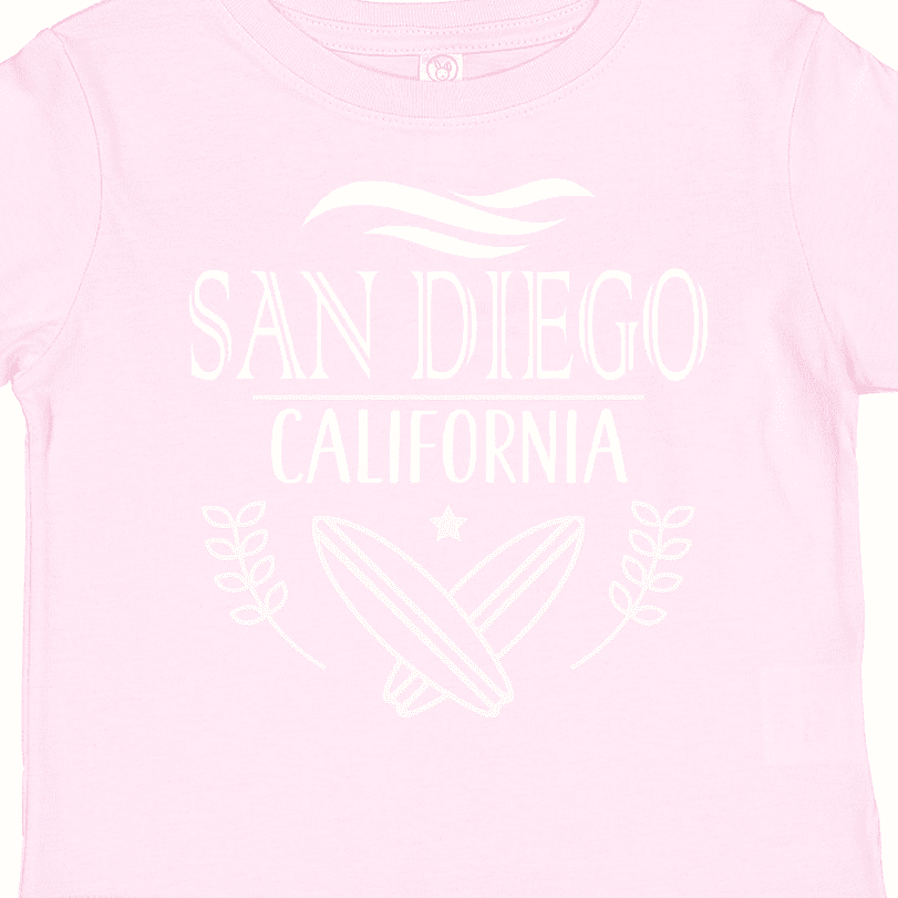 Inktastic San Diego California Cute Surfing Boys or Girls Toddler T-Shirt