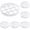White*5, variant on BESEW7 Reusable Silicone Flower Arranging Grid, Stretches Over Vase Rim, for Floral Supplies Small Vases Home Table Decor White 1PC