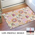 thumbnail image 3 of Pioneer Flower Floral Print Pattern Door Rugs,Washable Non Slip Door Mats Indoor,Decorative Door Mats,Entry Mat Indoor for Entrance,Bedroom,Kitchen,Bathroom,16"x24", 3 of 6