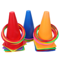 thumbnail image 1 of Children'S Fun Ring Throwing Game Outdoor Throwing Plastic Circle Parent-Child Interac WM29, 1 of 6